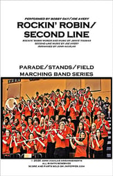 Rockin' Robin/Second Line Marching Band sheet music cover